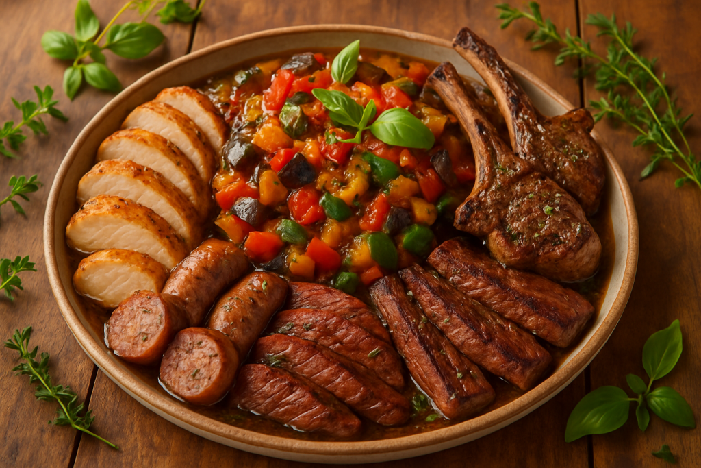 découvrez quelles viandes associer à votre ratatouille pour un repas équilibré et savoureux. conseils, inspirations et idées pour sublimer ce classique méditerranéen et ravir vos convives !