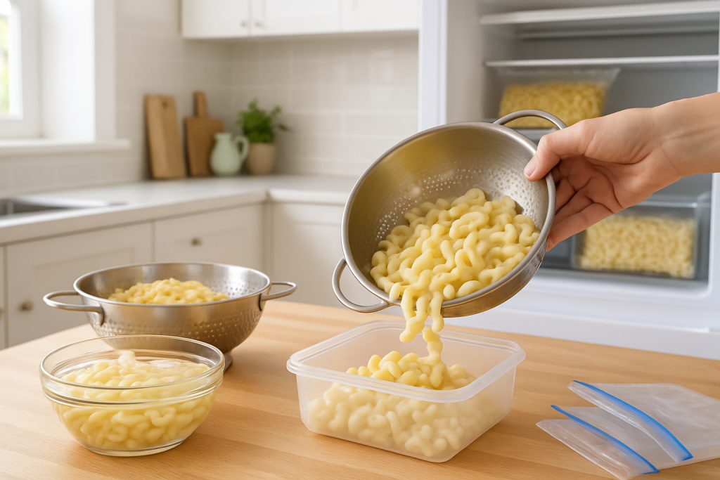 découvrez notre guide pratique pour congeler des pâtes cuites : techniques simples et conseils essentiels pour préserver leur texture et saveur.