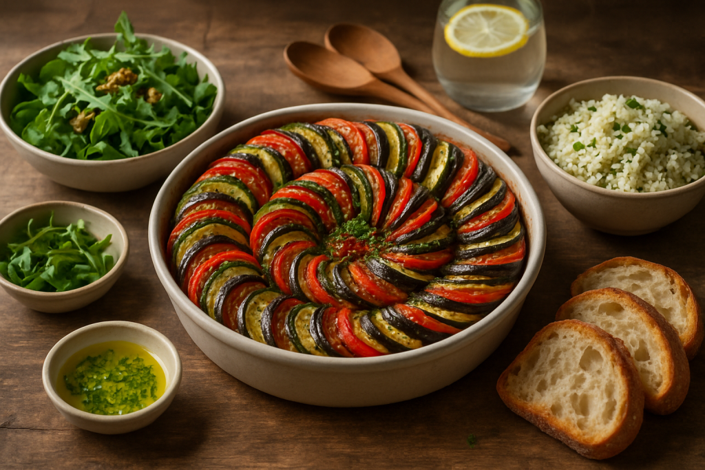 découvrez nos idées d'accompagnements parfaits pour sublimer un tian de légumes et relever vos plats estivaux avec saveur et originalité.