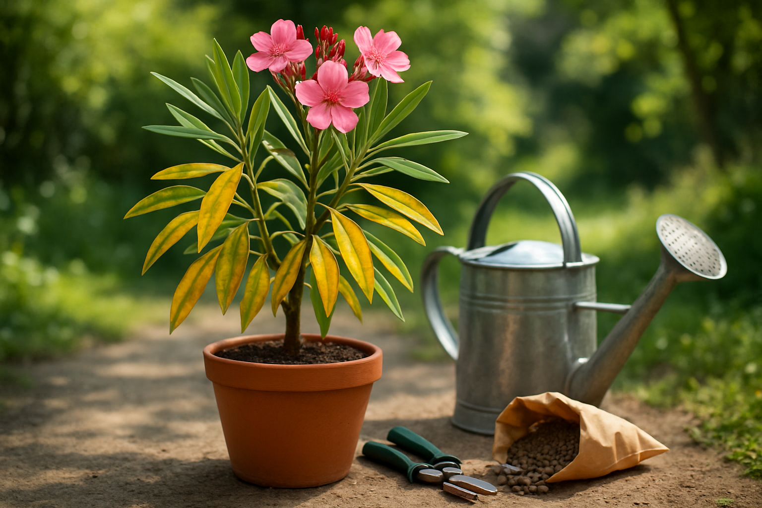 découvrez les conseils essentiels pour traiter un laurier rose aux feuilles jaunissantes et redonnez-lui toute sa vitalité.