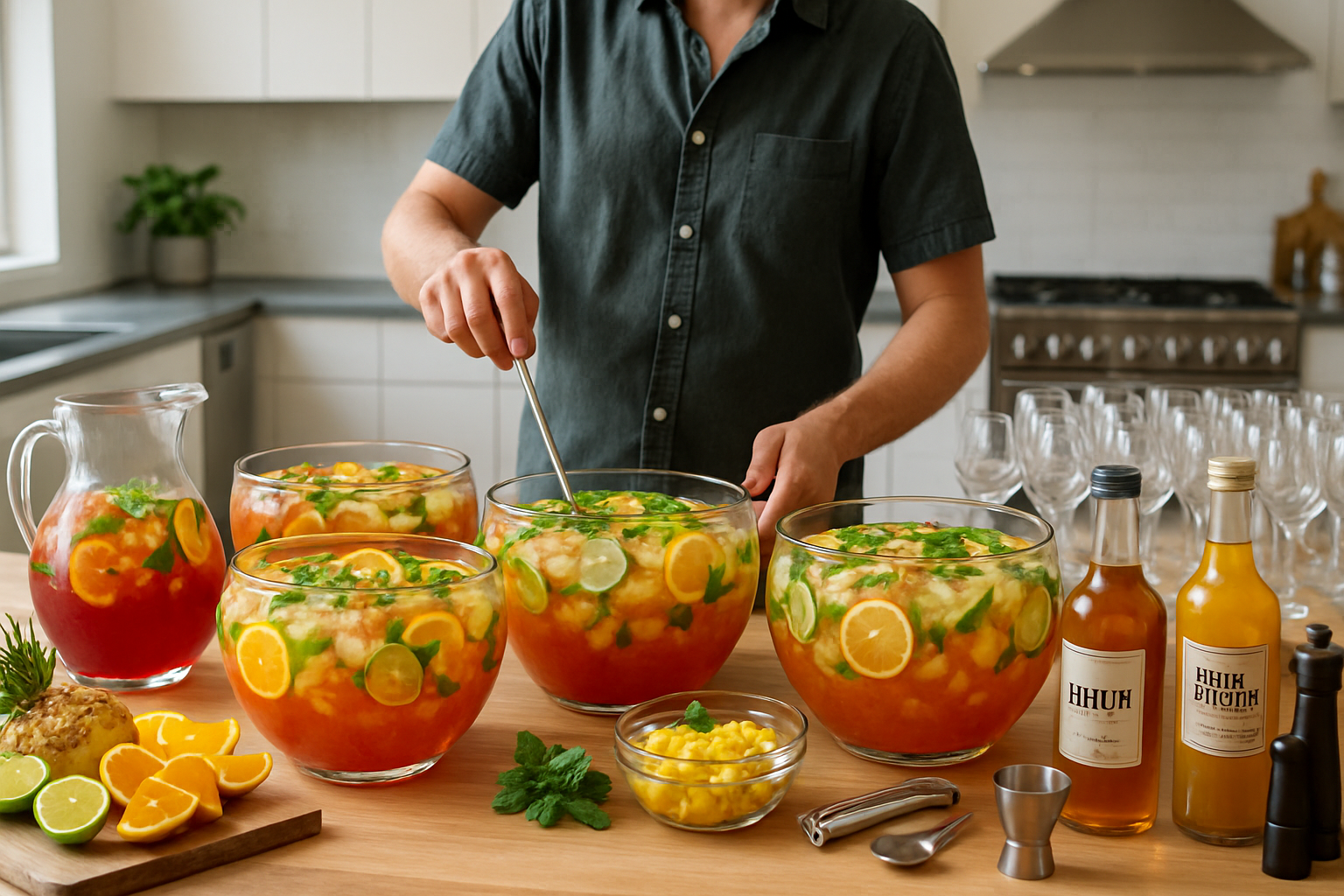 découvrez comment préparer un punch exceptionnel pour 50 invités avec notre guide simple et rapide, parfait pour vos fêtes et événements.