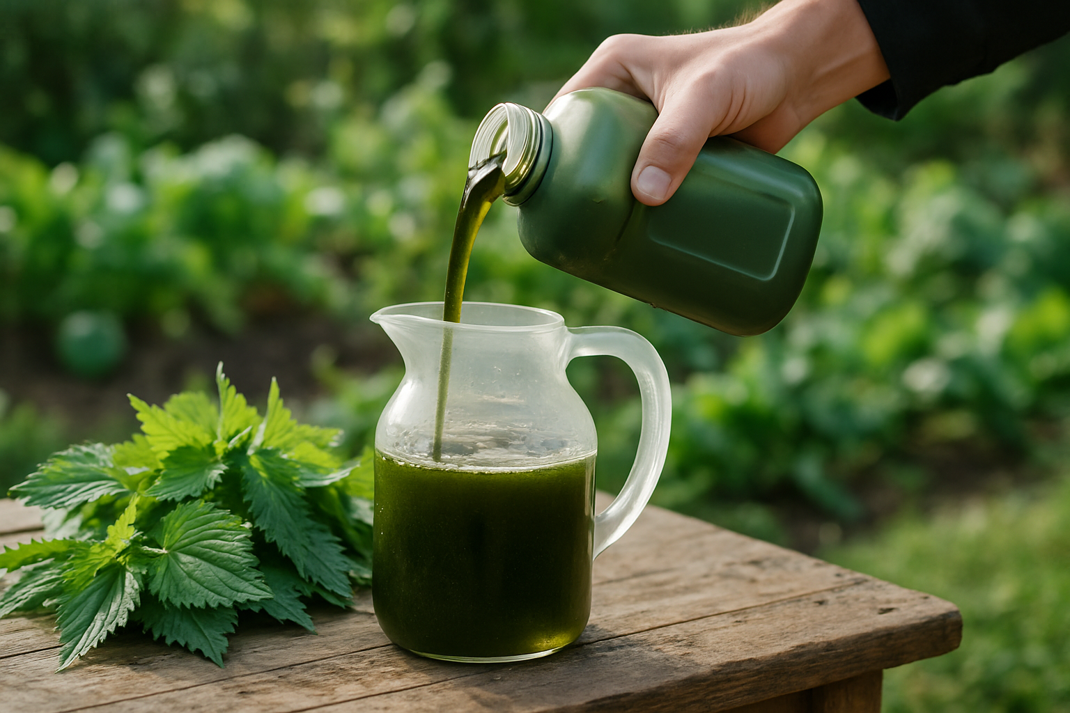 découvrez quel dosage de purin d'ortie utiliser pour 1 litre d'eau afin d'obtenir un engrais naturel efficace et respectueux de vos plantes.
